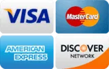 The chimney xpert accepts credit card payments